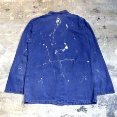 画像2: EURO SPLASH PATTERN MILITARY MULTI POCKET JACKET / Mens L (2)