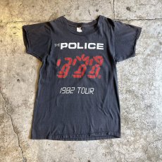 画像1: 80's "THE POLICE" BOTH SIDES PRINTED ROCK TEE / Ladies M / MADE IN USA  (1)