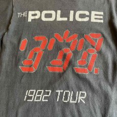 画像8: 80's "THE POLICE" BOTH SIDES PRINTED ROCK TEE / Ladies M / MADE IN USA  (8)