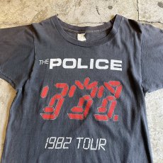 画像7: 80's "THE POLICE" BOTH SIDES PRINTED ROCK TEE / Ladies M / MADE IN USA  (7)