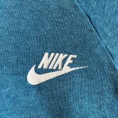 画像9: 70's【NIKE】HALF ZIP DESIGN COLOR SWEAT HOODIE / Ladies M(SM) / MADE IN USA (9)