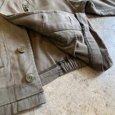 画像8: NO COLLAR MILITARY SHORT DESIGN JACKET / Ladies M (8)