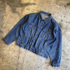 画像5: BACK EMBROIDERY DESIGN DENIM JACKET / Ladies M (5)