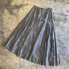 画像4: LUSTER DESIGN SHEER POINT PATCH SKIRT / W25 (4)