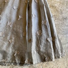 画像6: LUSTER DESIGN SHEER POINT PATCH SKIRT / W25 (6)