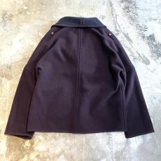 画像4: BICOLOR REVERSIBLE SHAWL COLLAR 1B JACKET / Mens L (4)