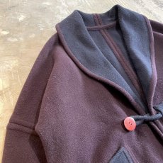 画像9: BICOLOR REVERSIBLE SHAWL COLLAR 1B JACKET / Mens L (9)