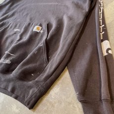 画像6: 【CARHARTT】PAINTED SLEEVE LOGO SWEAT HOODIE　/ Mens M(L) (6)