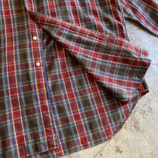 画像7: 【RALPH LAUREN】 CHECK PATTERN COLOR DESIGN L/S SHIRT / Ladies L(XL) (7)