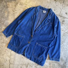 画像4: TAILORED DESIGN DENIM JACKET / Ladies 1X(XL) (4)