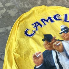 画像9: "CAMEL" BACK GRAPHIC PRINTED ZIP UP PAPER JACKET / Mens XL (9)