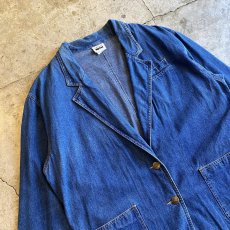 画像3: TAILORED DESIGN DENIM JACKET / Ladies 1X(XL) (3)