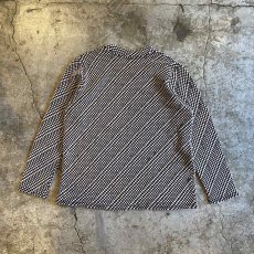 画像2: MOCK NECK EMBOSS DOT L/S TOPS / Ladies M (2)