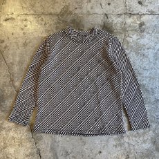 画像1: MOCK NECK EMBOSS DOT L/S TOPS / Ladies M (1)