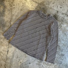 画像4: MOCK NECK EMBOSS DOT L/S TOPS / Ladies M (4)