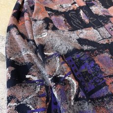 画像5: ALL OVER ARTISTIC PATTERN L/S SHIRT / Mens L (5)