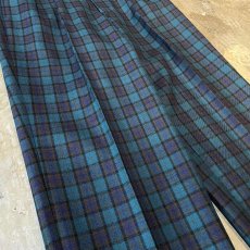 画像5: 【CHRISTIAN DIOR】ALL OVER CHECK PATTERN SLACKS / W29 (5)