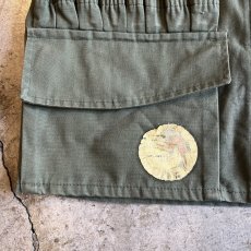 画像8: OLD 【SOMLYS】KHAKI COLOR WORK HUNTING VEST / Ladies M(34) / MADE IN FRANCE (8)