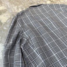 画像9: 【CHRISTIAN DIOR】CHECK PATTERN DOUBLE BREASTED TAILORED JACKET / Mens L (9)