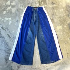 画像1: 【Wiz&Witch】"UNITED" SPORTY DENIM PANTS / OS (1)