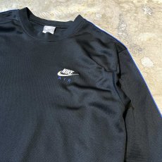 画像4: 【NIKE】SIDE LINE ZIP GIMMICK LOGO SPORTY L/S TOPS / Mens XL (4)