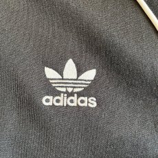 画像8: 【adidas】SIDE SLEEVE THREE LINE DESIGN DOUBLE ZIP UP TRACK JACKET / Ladies M (8)