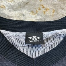 画像10: 【UMBRO】COLOR SWITCHED PATTERN SPORTY LOGO L/S TOPS / Mens XL (10)