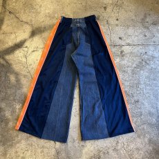 画像2: 【Wiz&Witch】"UNITED" SPORTY DENIM PANTS / OS (2)