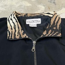 画像10: OLD LAME MIX LEOPARD PATTERN SWITCHED ZIP UP JACKET / Mens L (10)