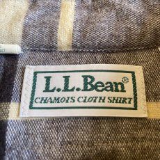 画像10: 【L.L.BEAN】CUT OFF DESIGN STAND COLLAR FLANNEL SHIRT / Ladies M / MADE IN USA (10)