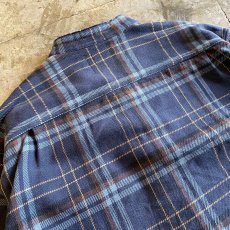 画像10: 【Wiz&Witch】"WANDERER" NO COLLAR ZIP UP FLANNEL SHIRT / OS (10)