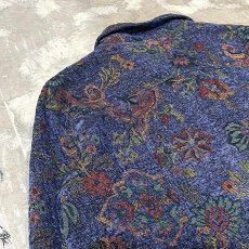 画像9: ALL OVER FLORAL GRAPHIC PATTERN GOBELIN JACKET / Mens M(S) (9)