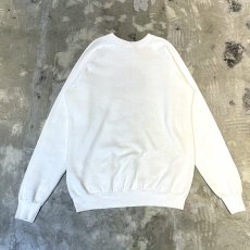 画像2: 90's FRONT DOG PAINTED RAGLAN SLEEVE SWEAT / Mens XL / MADE IN USA (2)