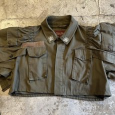 画像7: 【Wiz&Witch】"WANDERER" OLD MILITARY DOUBLE SHOULDER JACKET / OS (7)