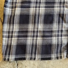 画像5: 【LAUREN RALPH LAUREN】CUT OFF DESIGN STAND COLLAR FLANNEL SHIRT / Ladies 1X(L) (5)