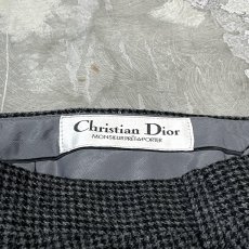 画像10: 【CHRISTIAN DIOR】ALL OVER PATTERN STRAIGHT WOOL SLACKS / W29 (10)