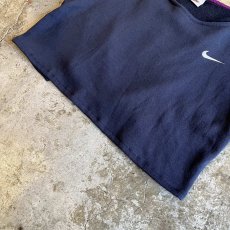 画像4: 【NIKE】BACK FRONT SWITCHING DESIGN SHORT L/S SWEAT / Ladies M (4)