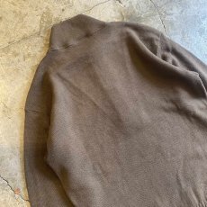 画像11: MILITARY 5 BUTTON HENRY DESIGN KNIT L/S TOPS / Ladies L(M) (11)