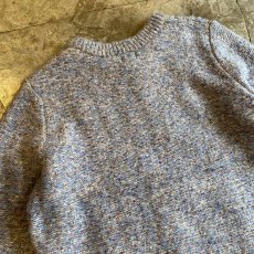 画像10: MIX COLOR PATTERN DESIGN KNIT SWEATER / Ladies M (10)