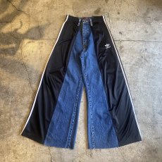 画像1: 【Wiz&Witch】"UNITED" SPORTY DENIM PANTS / OS (1)