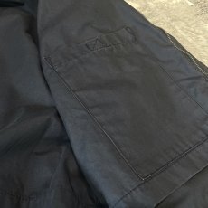 画像10: CHARCOAL COLOR MULTI POCKET FIREMAN JACKET / Mens M(L) (10)