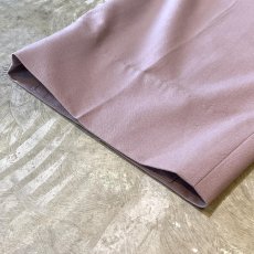 画像8: PALE PURPLE COLOR 3TUCKSTRAIGHT SLACKS / W30 (8)