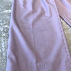 画像7: PALE PURPLE COLOR 3TUCKSTRAIGHT SLACKS / W30 (7)