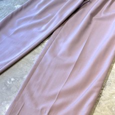 画像6: PALE PURPLE COLOR 3TUCKSTRAIGHT SLACKS / W30 (6)