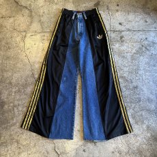 画像1: 【Wiz&Witch】"UNITED" SPORTY DENIM PANTS / OS (1)