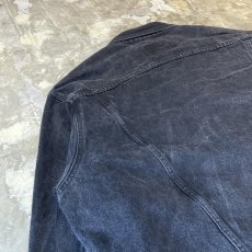 画像9: 【DICKIES】OVER SILHOUETTE BLACK COLOR DENIM JACKET / Mens XXL (9)