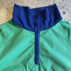 画像6: OLD BICOLOR DESIGN HALF ZIP UP ANORAK L/S TOPS / Ladies XL (6)