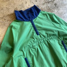 画像3: OLD BICOLOR DESIGN HALF ZIP UP ANORAK L/S TOPS / Ladies XL (3)