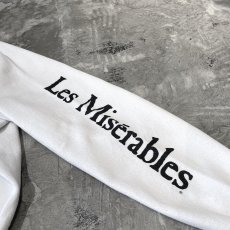 画像10: 80's "Les Misérables" PRINTED RAGLAN SLEEVE SWEAT / Mens L / MADE IN USA (10)