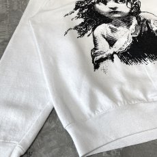 画像5: 80's "Les Misérables" PRINTED RAGLAN SLEEVE SWEAT / Mens L / MADE IN USA (5)